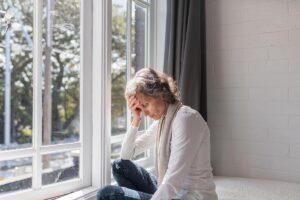 a women with signs of a functioning alcoholic