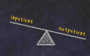 inpatient vs. outpatient rehab